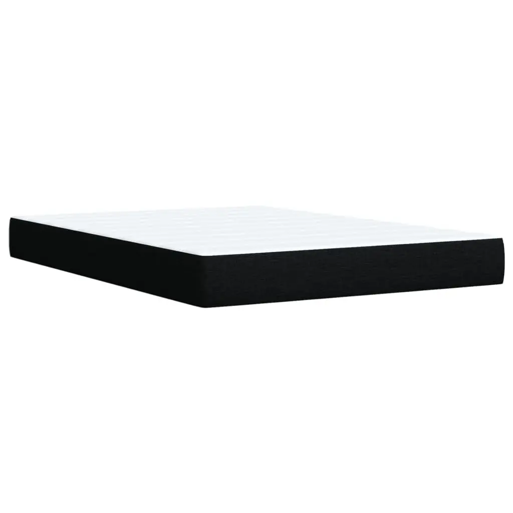 Double Box Spring Bed with Pocket Spring Mattress LED Lights Adjustable