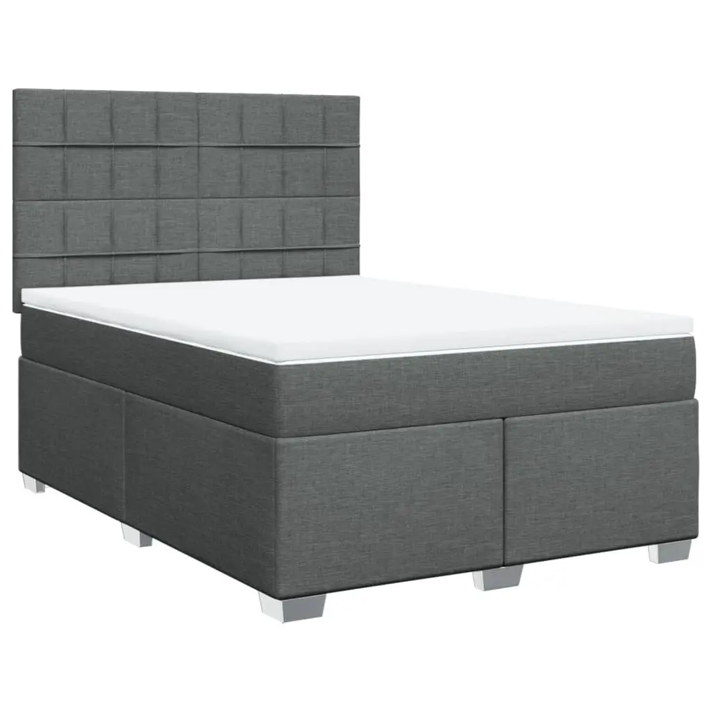 Queen Box Spring Bed with Mattress