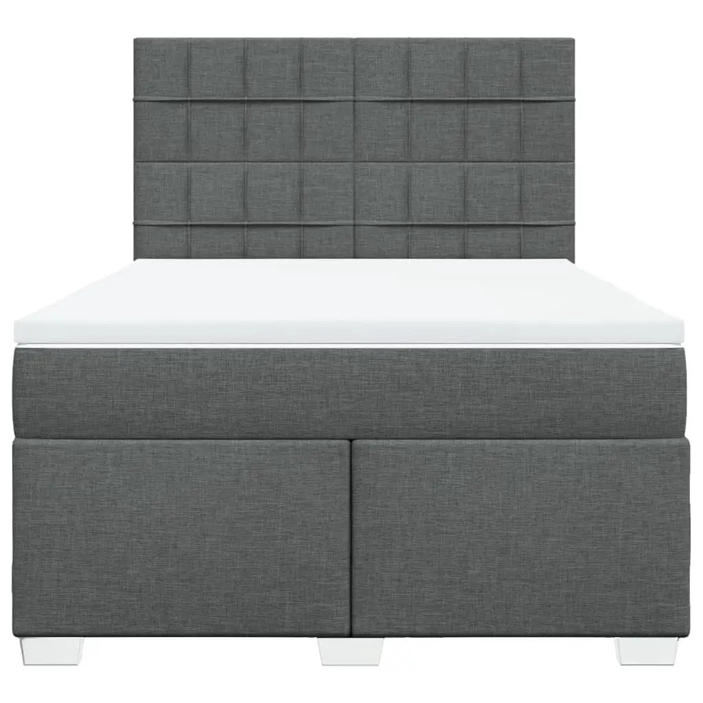 Queen Box Spring Bed with Mattress