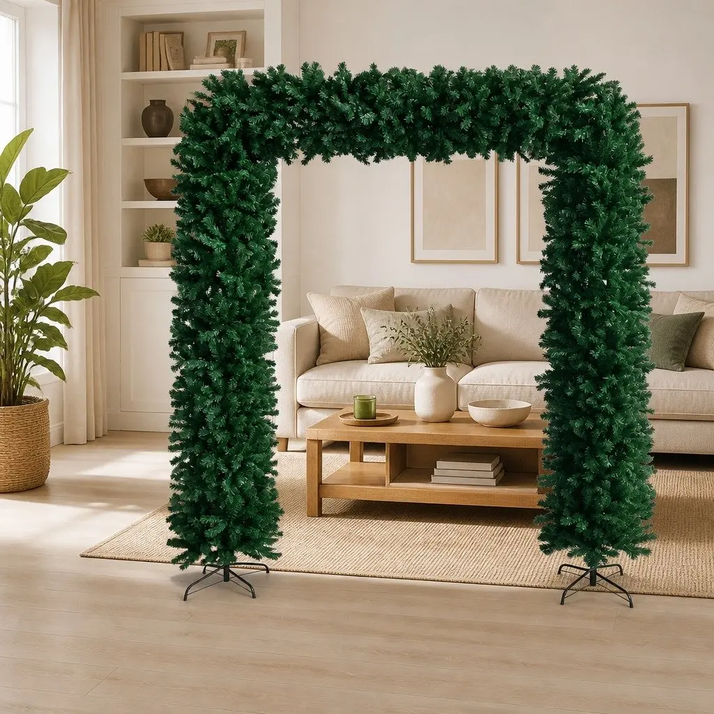 240cm Christmas Tree Arch in Green