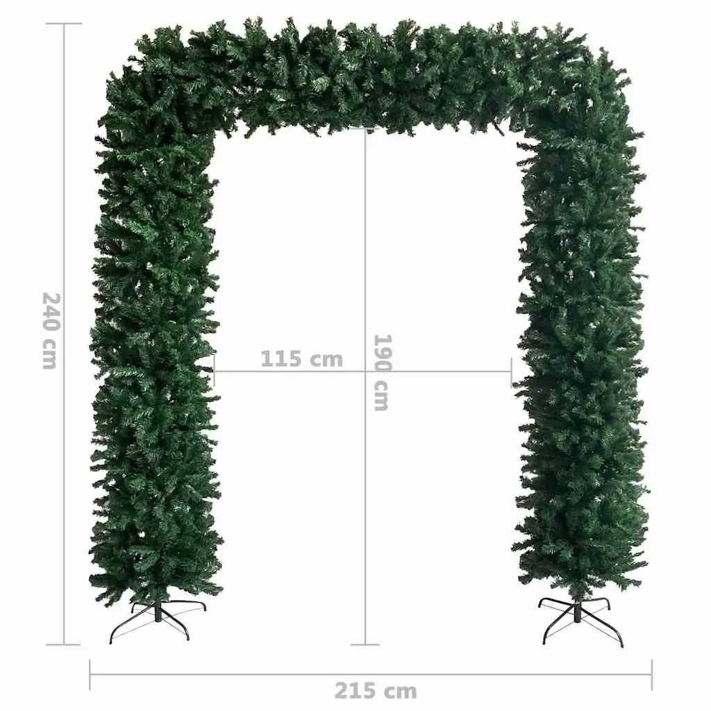 240cm Christmas Tree Arch in Green