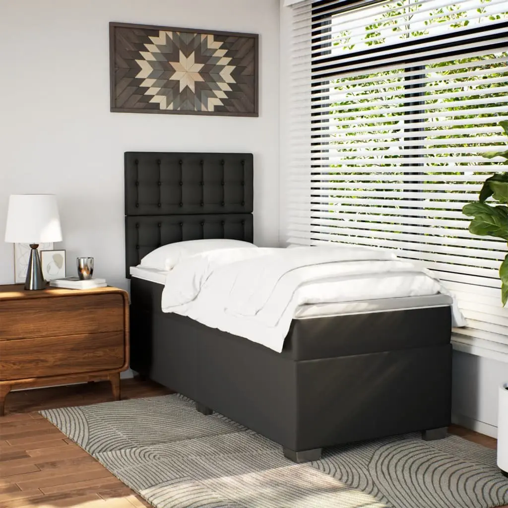 King Single Box Spring Bed with Pocket Spring and LED