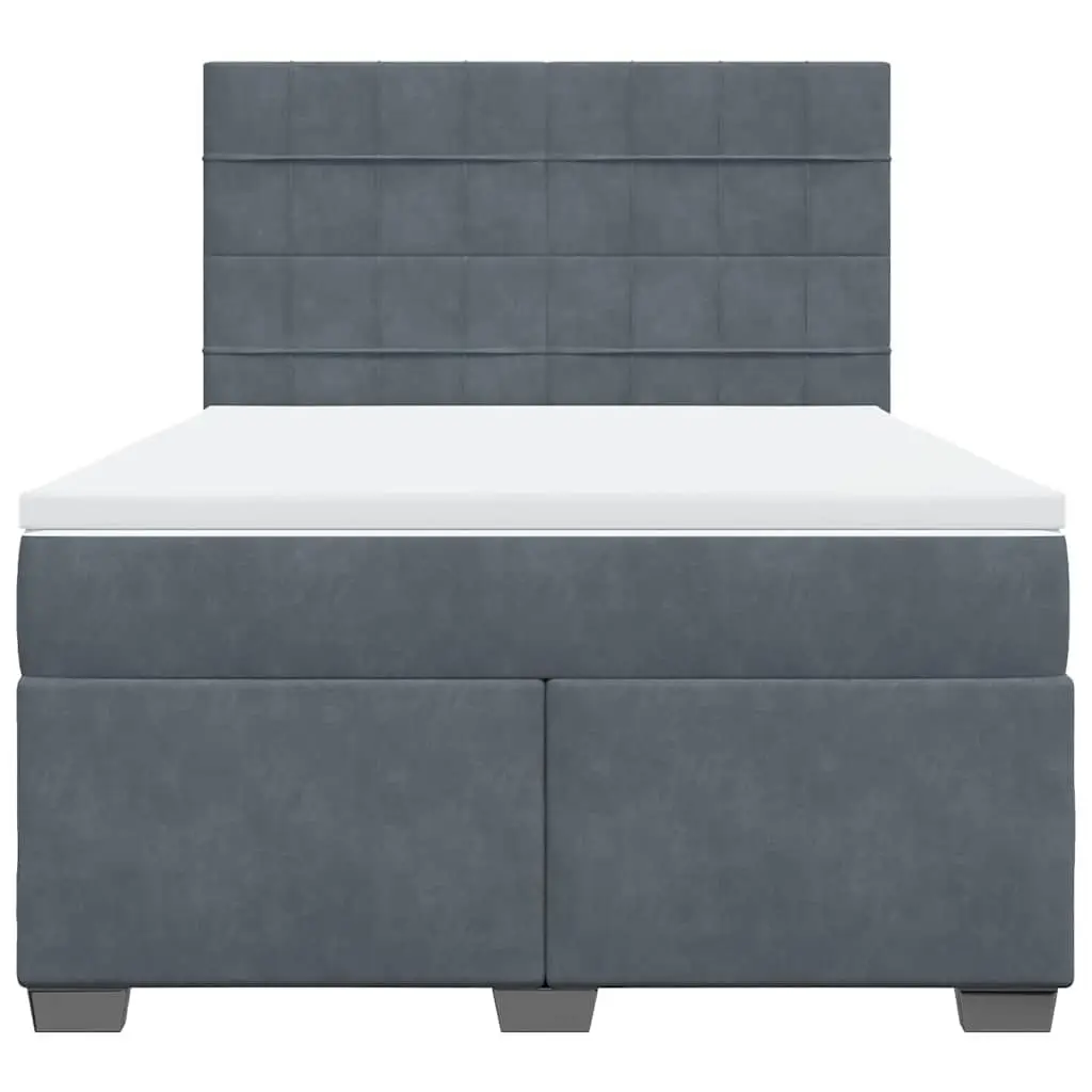 Queen Box Spring Bed with Pocket Spring Mattress