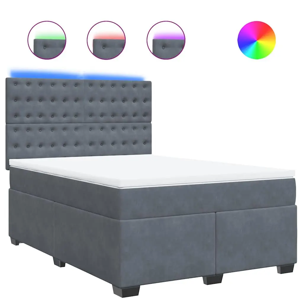 Queen Box Spring Bed with Pocket Spring Mattress