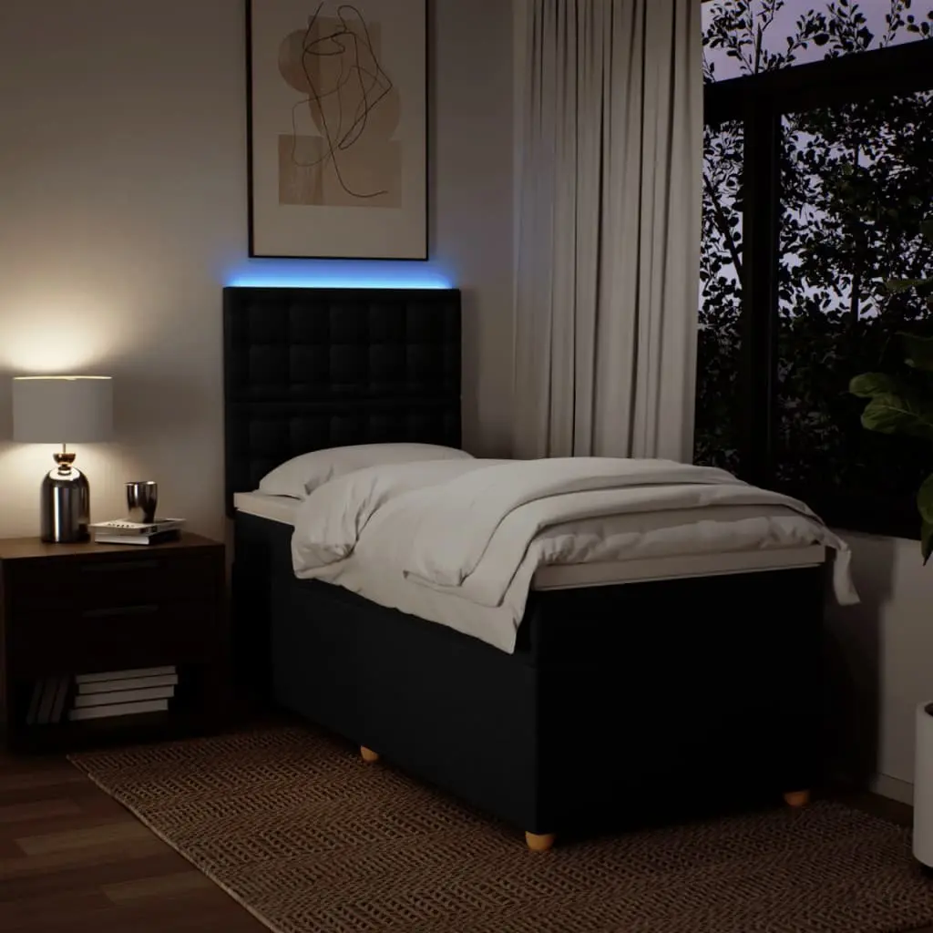 Box Spring Bed with Pocket Spring Mattress