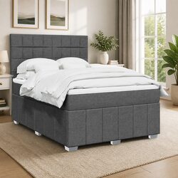 Double Box Spring Bed with Adjustable Headboard Specifications