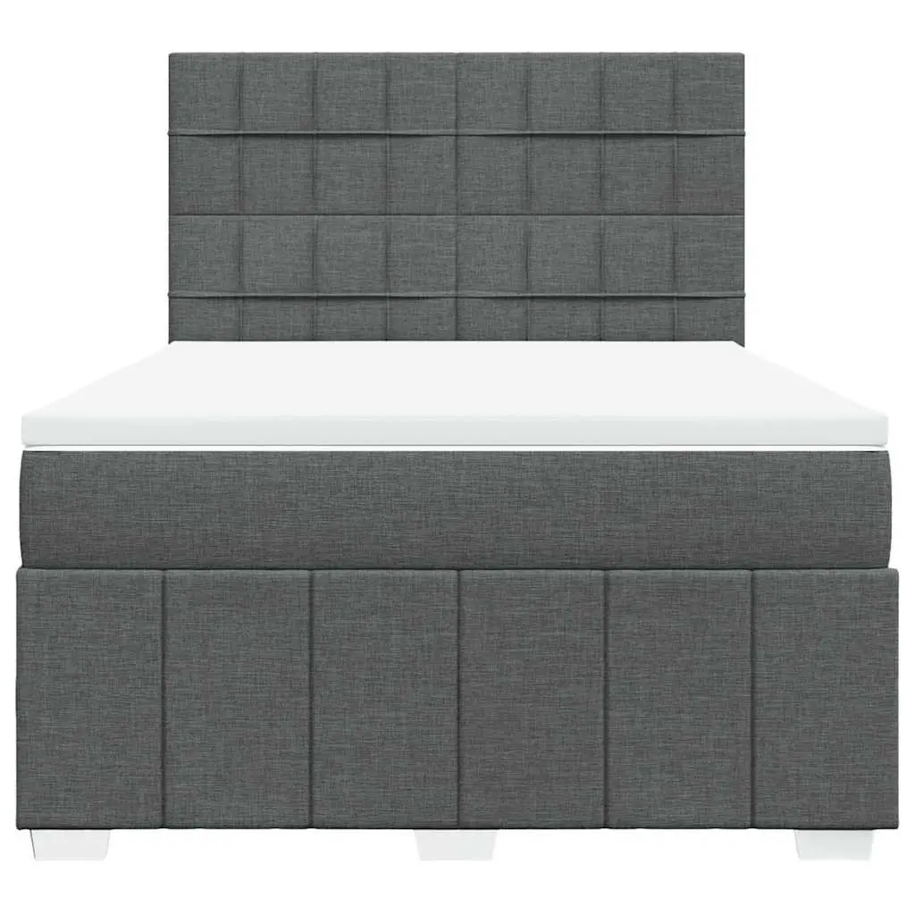 Queen Box Spring Bed with Pocket Mattress