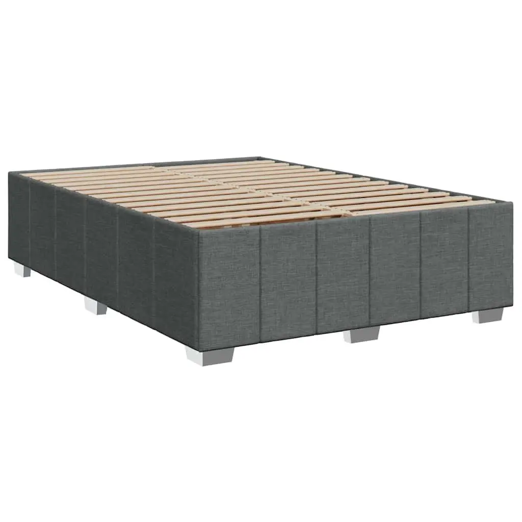 Queen Box Spring Bed with Pocket Mattress