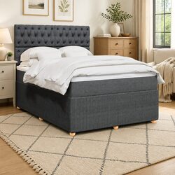 Queen Box Spring Bed with Pocket Spring Mattress Specifications