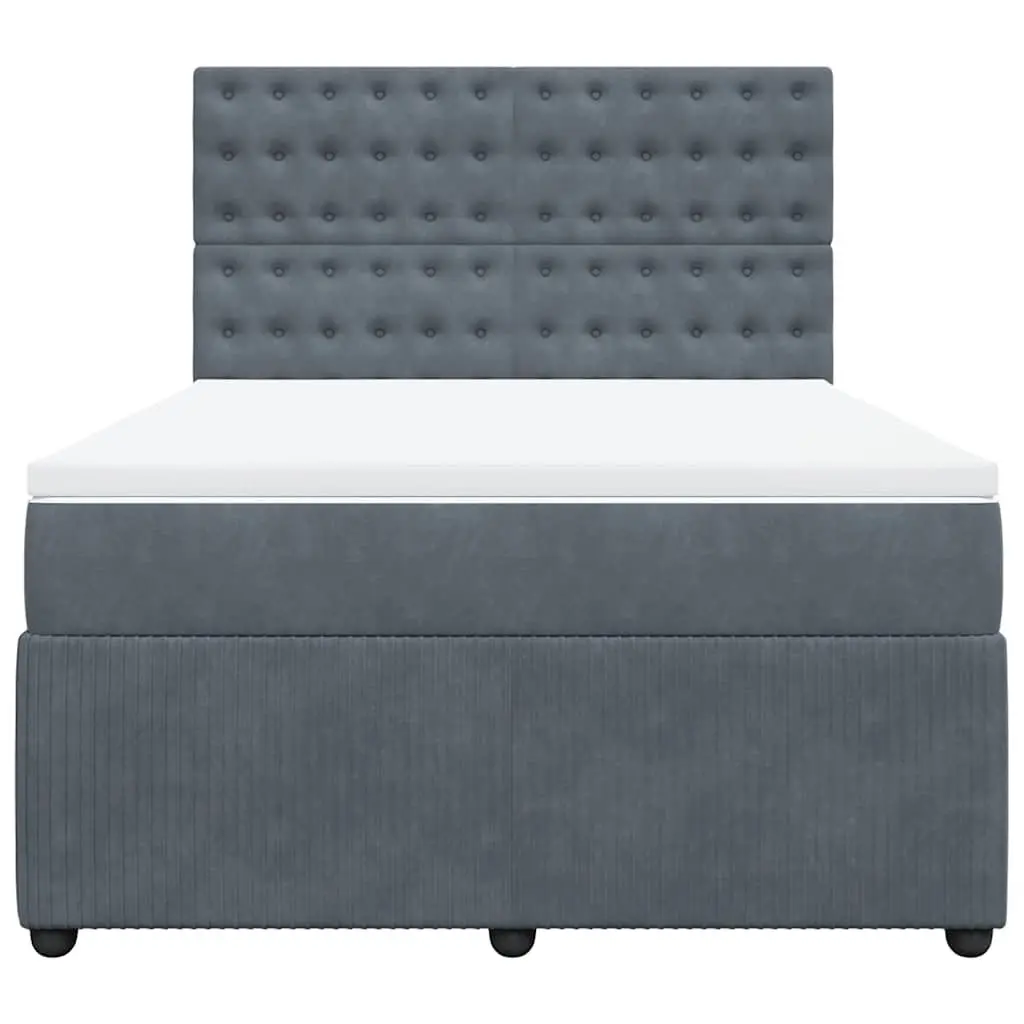 Double Box Spring Bed with Pocket Spring Mattress