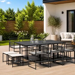 Detailed Specifications of the 11-Piece Garden Dining Set