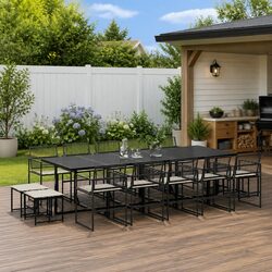15-Piece Outdoor Dining Set: Specs & Features
