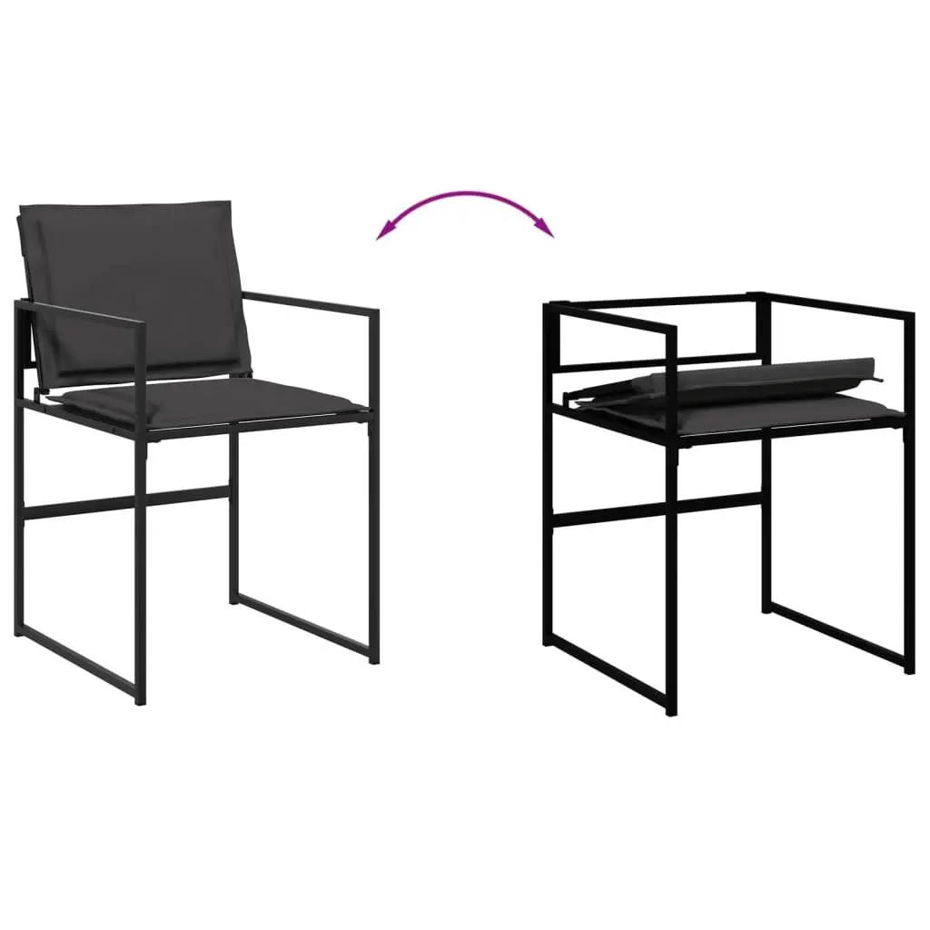 5-Piece Garden Dining Set with Durable Textilene Fabric
