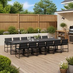 Garden Dining Set - 13 Pieces of Quality Outdoor Furniture