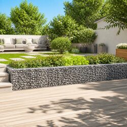 Gabion Basket Specifications: 900x50x50 cm, Galvanised Iron