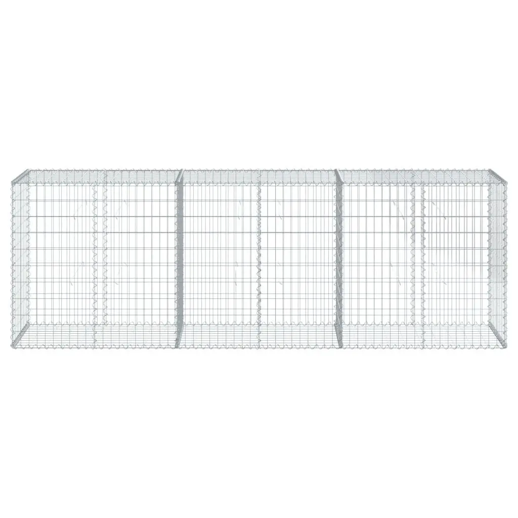 Gabion Basket Garden 300x50x100cm Galvanised Wire Cage