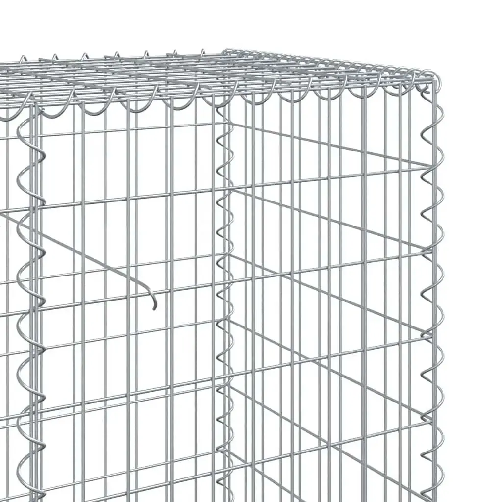 Gabion Basket Garden 800x50x100 cm Metal Wire Cage
