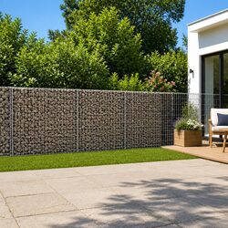 Gabion Basket Specifications: 1000x50x100 cm, Galvanised Iron