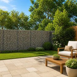 Gabion Basket Specifications: 1100x50x150 cm with Cover