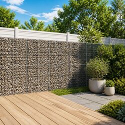 Gabion Basket with Cover: Specs and Dimensions 1000x50x200 cm