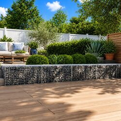 Specifications of Gabion Basket with Cover 400x100x50 cm