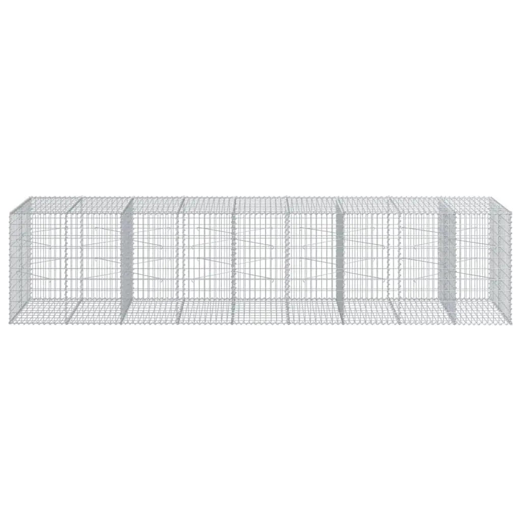 Gabion Basket for Garden Landscaping 450x100x100 cm