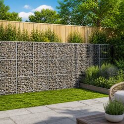 Gabion Basket Specifications: 300x100x150 cm Galvanised Iron