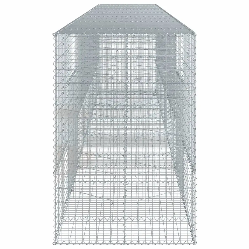 Gabion Basket Garden Use 700x100x150 cm Galvanised Iron Wire