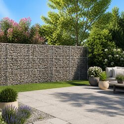 Gabion Basket Specifications: 800x100x150 cm Galvanised Iron