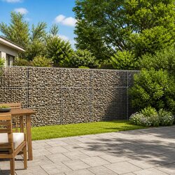Gabion Basket Specifications: 1000x100x150 cm, Galvanised Iron