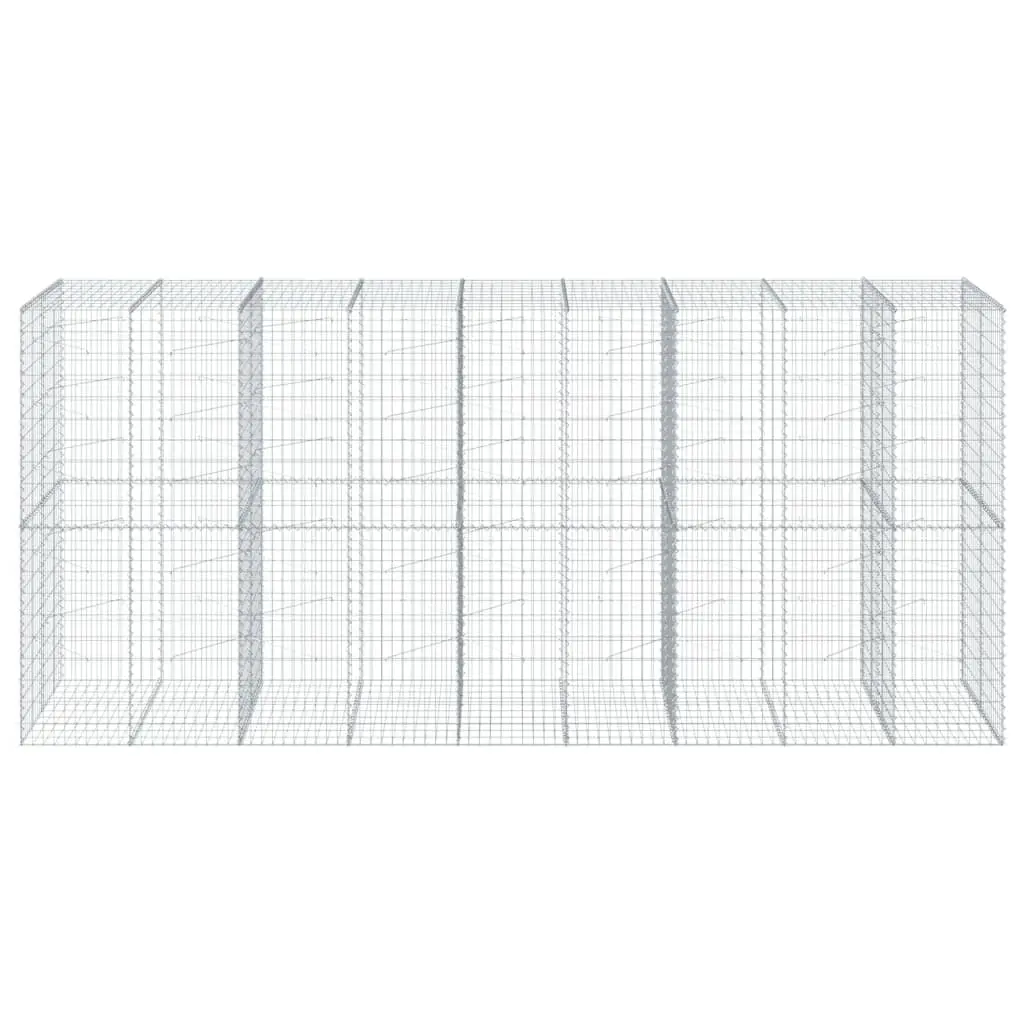 Gabion Basket for Garden Landscaping 450x100x200 cm