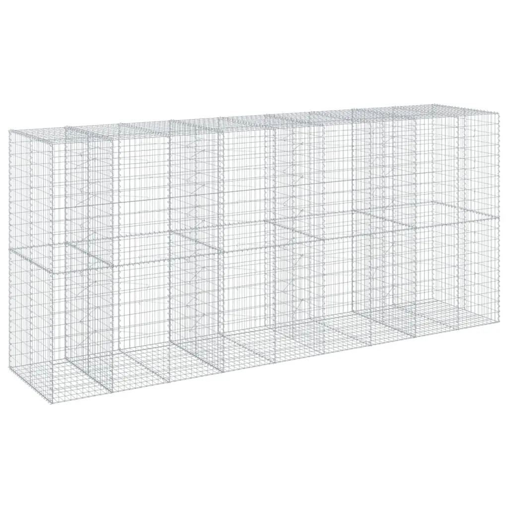 Gabion Basket for Garden Landscaping 450x100x200 cm