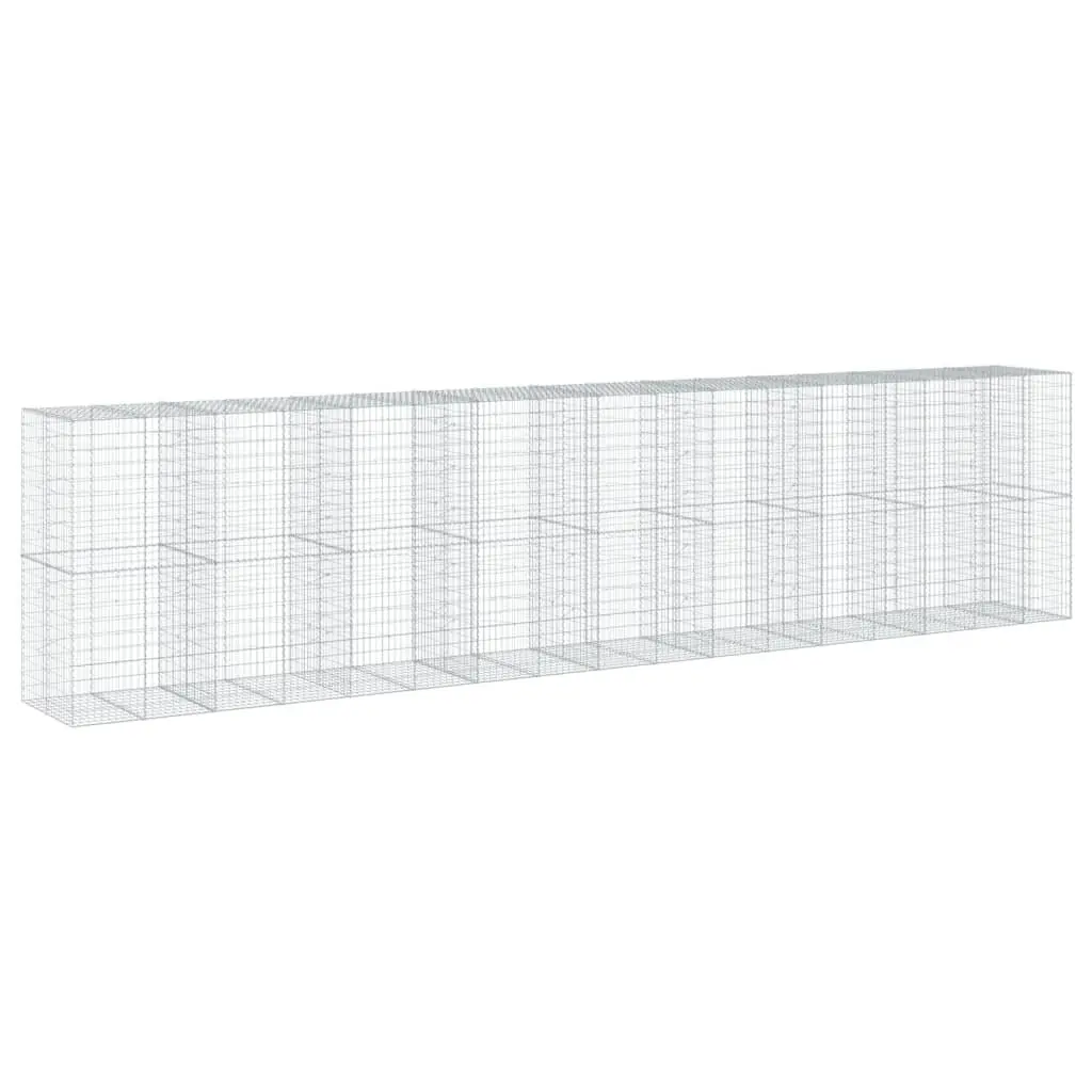 Galvanised Iron Gabion Basket for Garden 850x100x200 cm