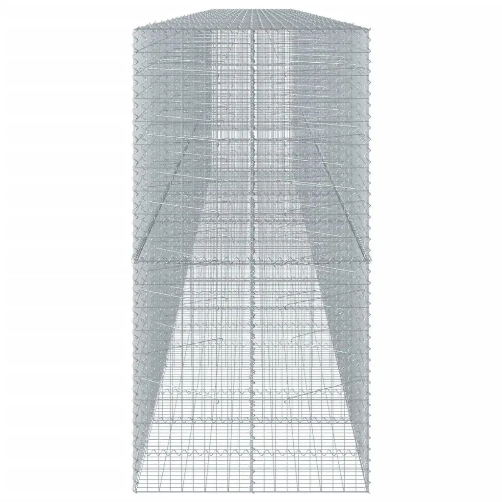 Gabion Basket Garden Outdoor 1100x100x200cm Galvanised Iron Wire