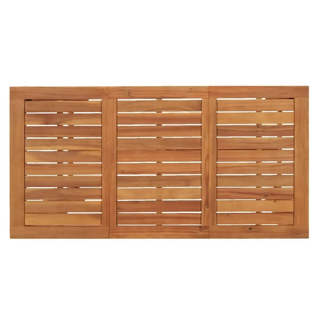 Garden Bar Set Outdoor 7 Piece Poly Rattan Bar Table Acacia Wood Top