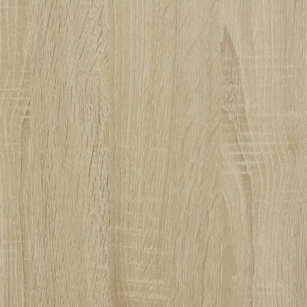 Sonoma Oak Bed Frame with Headboard 150x200