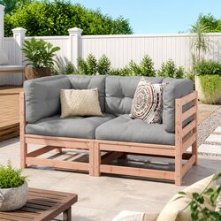 Garden Sofa Set: Dimensions, Features, and Materials