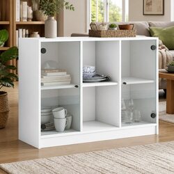 Sideboard Specifications: White 102x37x75.5 cm Cabinet