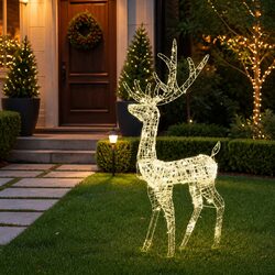 Specifications of the Christmas Standing Reindeer Decoration
