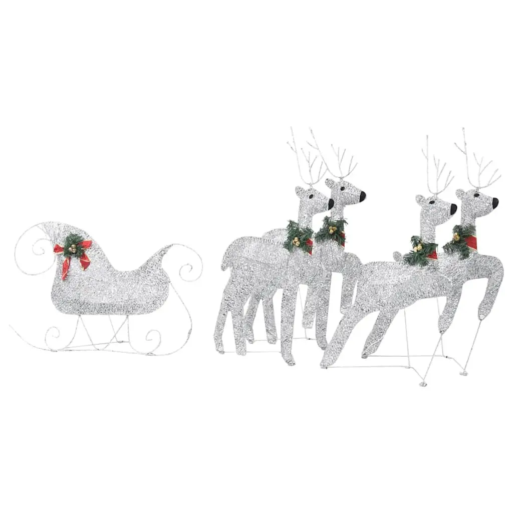 Reindeer Sleigh Christmas Decor