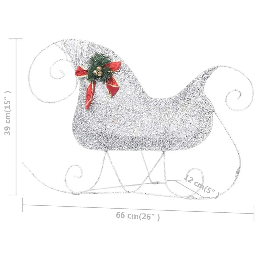 Reindeer Sleigh Christmas Decor
