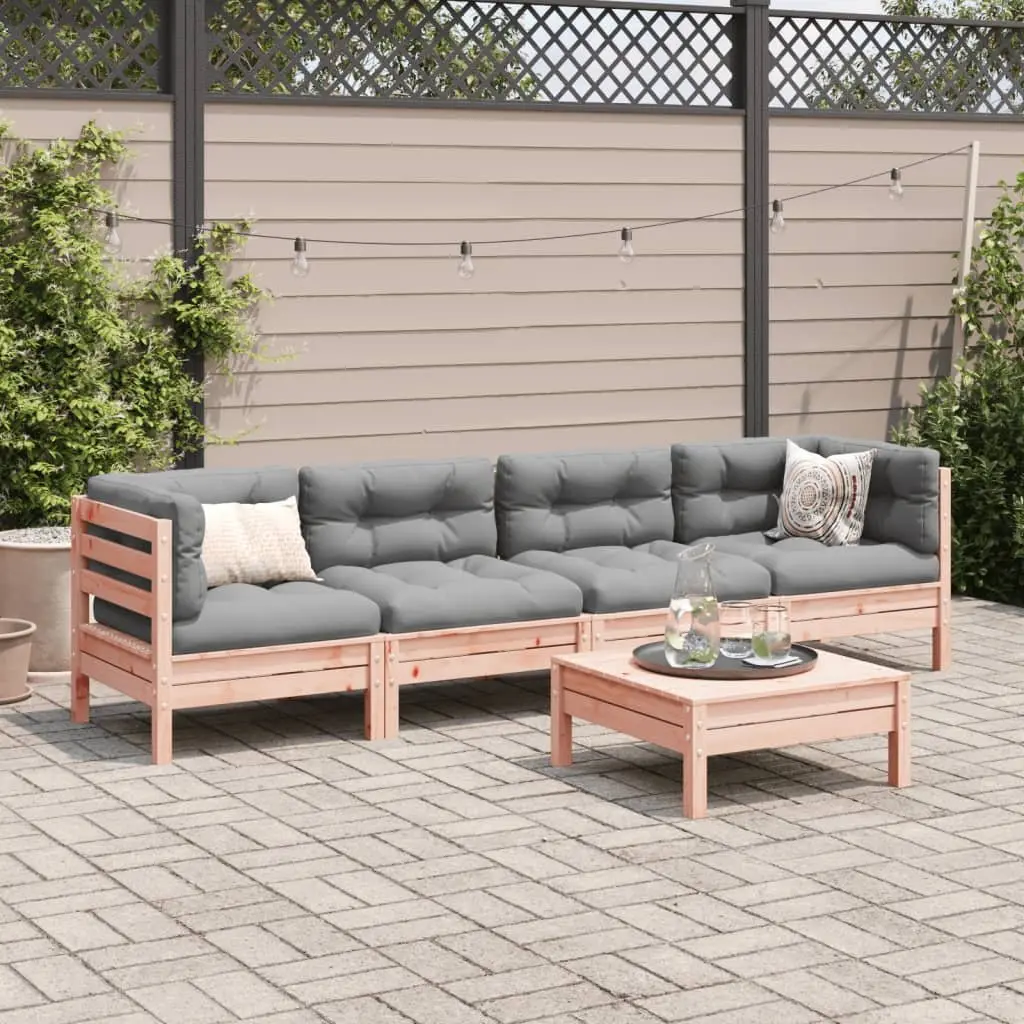 5-Piece Modular Garden Sofa Set