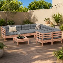 9 Piece Modular Garden Sofa Set: Specs & Details