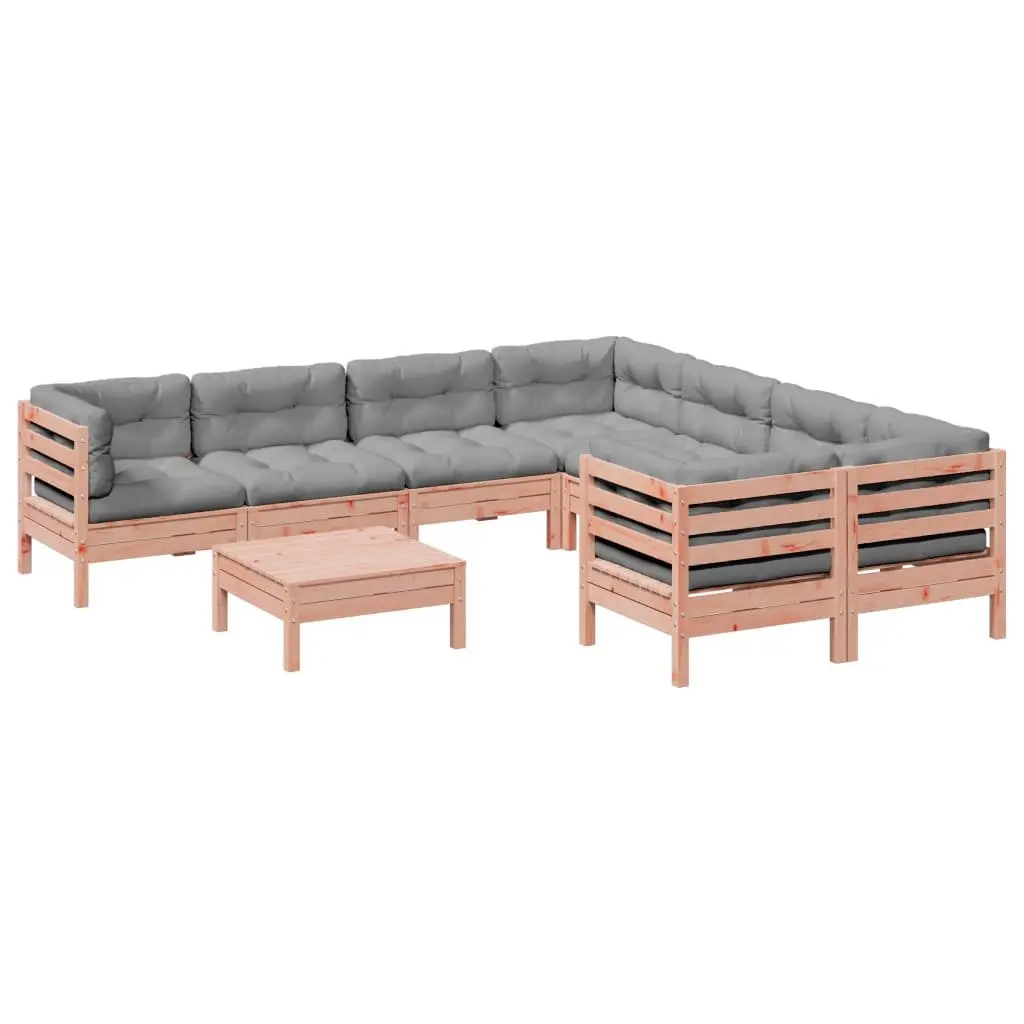 9 Piece Garden Sofa Set Outdoor Furniture Modular Patio Seating