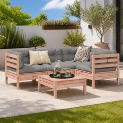 Specifications for 5-Piece Modular Garden Sofa Set