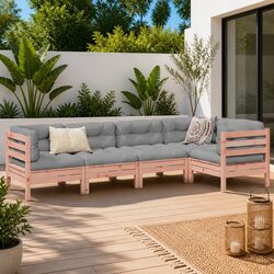 Specifications of 5 Piece Outdoor Garden Sofa Set with Cushions