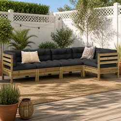 5 Piece Garden Sofa Set Specifications and Features