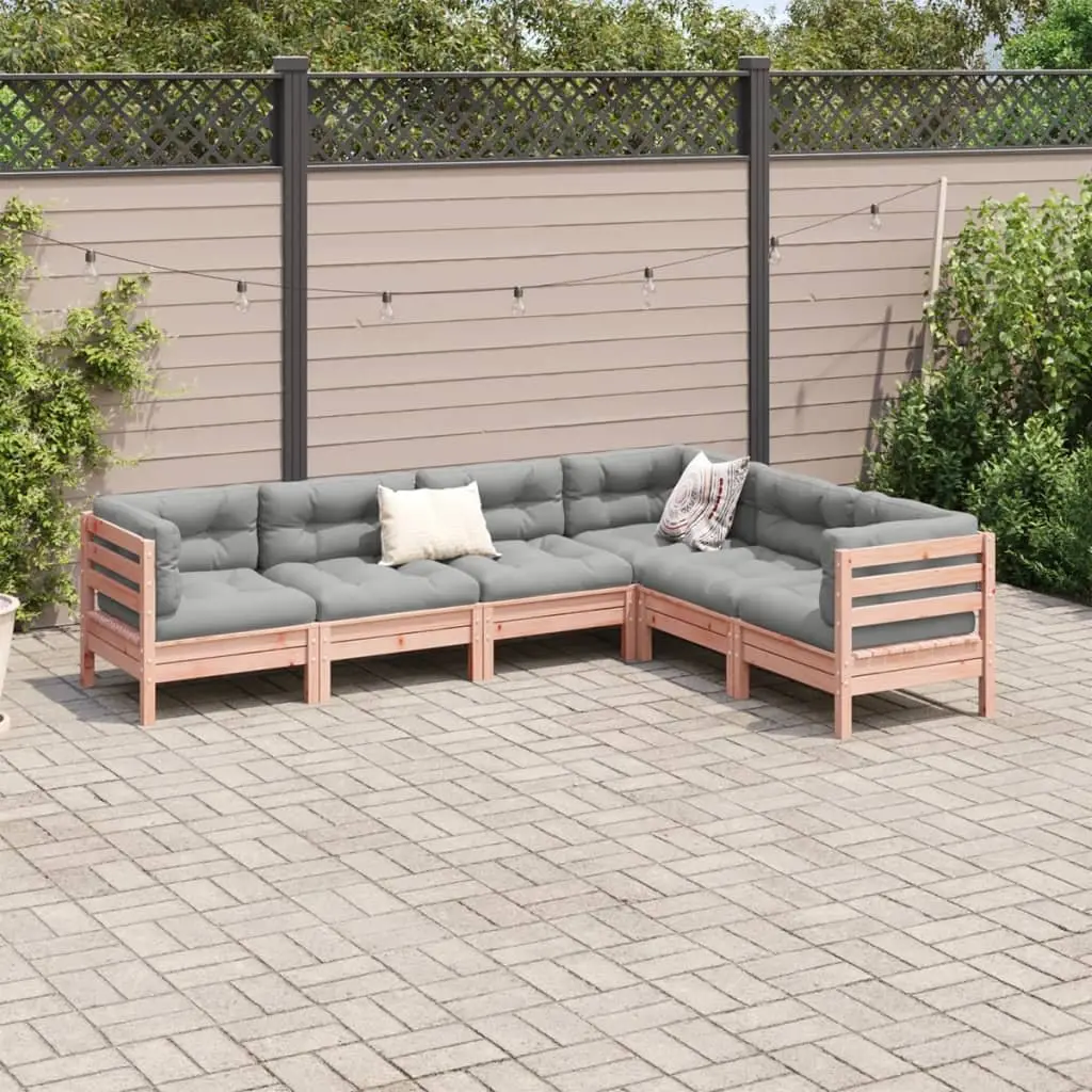 6-Piece Modular Garden Sofa Set