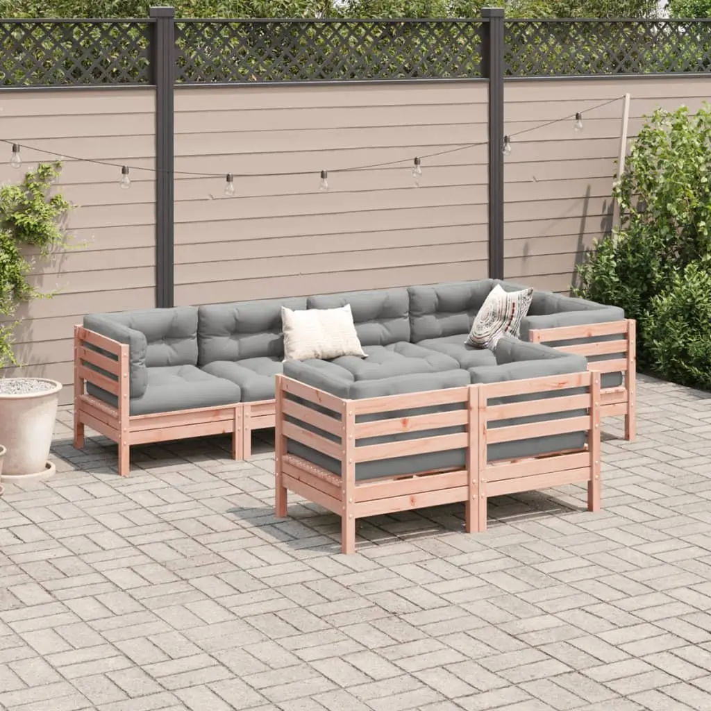 Garden Sofa Set Outdoor Furniture Modular Patio Lounge 7 Piece