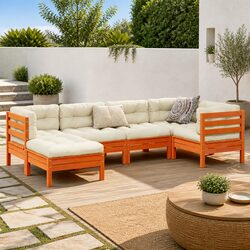 Specifications of 6-Piece Garden Sofa Set with Cushions
